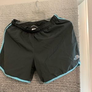 Grey and Blue The north face shorts